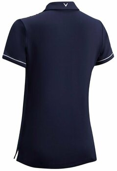 Camisa pólo Callaway Floral Shoulder Print Camo Womens Polo Shirt Peacoat L - 2