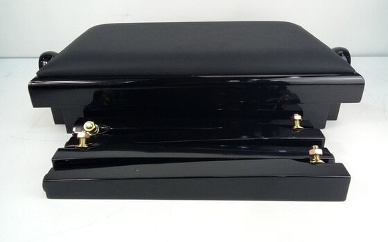 Sgabello per pianoforte in legno Pianonova HY-PJ023 Sgabello per pianoforte in legno Black Gloss (Danneggiato) - 2