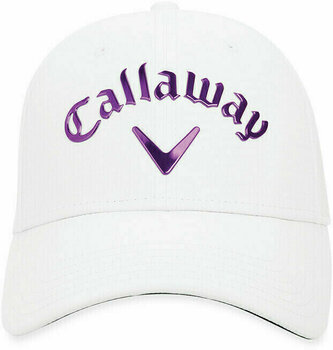 Cap Callaway Ladies Liquid Metal Cap 19 White/Purple - 2