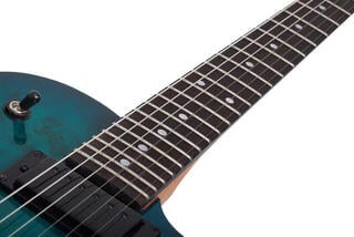 Gitara elektryczna Schecter Solo-II Standard Ocean Blue Burst Burl Gitara elektryczna - 4
