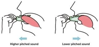 Effect Whistle Suzuki Music Magic Whistle white Effect Whistle - 4