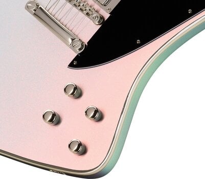 E-Gitarre Epiphone Firebird Custom Futura Quicksilver Shift E-Gitarre - 6