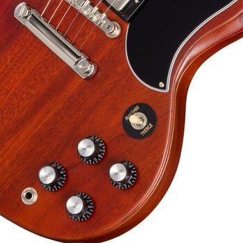 E-Gitarre Gibson SG Standard '61 Faded Faded Vintage Cherry Satin E-Gitarre - 5