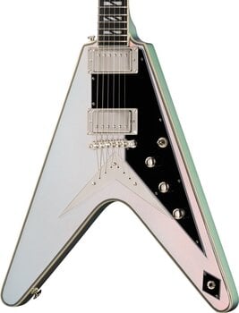 E-Gitarre Epiphone Flying V Custom Futura Quicksilver Shift E-Gitarre - 3