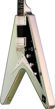 E-Gitarre Epiphone Flying V Custom Futura Quicksilver Shift E-Gitarre - 5