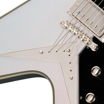 E-Gitarre Epiphone Flying V Custom Futura Quicksilver Shift E-Gitarre - 7