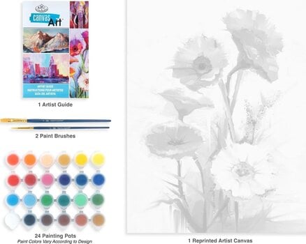 Tapyba pagal skaičius Royal & Langnickel Tapyba pagal skaičius 28 Vnt. - 2