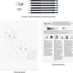 Tapyba pagal skaičius Royal & Langnickel Tapyba pagal skaičius 10 Vnt. - 1