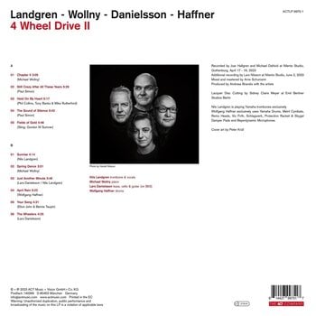 Disc de vinil Nils Landgren & Michael Wollny & Lars Danielsson & Wolfgang Haffner - 4 Wheel Drive II (180 g) (LP) - 2