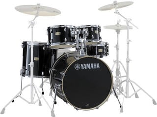 Trommesæt Yamaha SBP2F5-RBL Stage Custom Birch Standard SET Raven Black Trommesæt - 1
