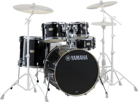 Trommesæt Yamaha SBP2F5-RBL Stage Custom Birch Standard SET Raven Black Trommesæt - 2