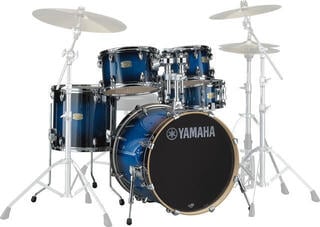 Zestaw perkusji akustycznej Yamaha SBP0F5 Stage Custom Standard SET Deep Blue Sunburst Zestaw perkusji akustycznej - 1