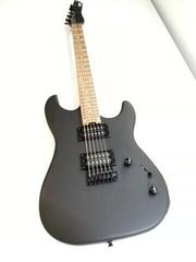 Elektrická gitara PSD Guitars SPS-100M Matte Black Elektrická gitara (Zánovné) - 1