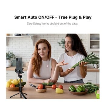 Mikrofon za Smartphone LUUCCO MiniPods K1 USB-C Wireless Lavalier Microphone Mikrofon za Smartphone - 6