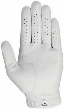 Handschuhe Callaway Tour Autentic Mens Golf Glove 2019 LH White ML - 2