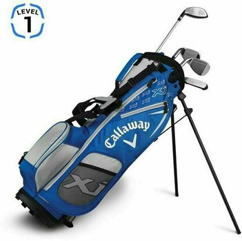 Голф комплект за голф Callaway XJ1 4-piece Junior Set Right Hand Blue - 2