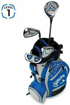 Голф комплект за голф Callaway XJ1 4-piece Junior Set Right Hand Blue - 3