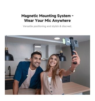 Mikrofon za Smartphone LUUCCO MiniPods K2 USB-C Wireless Lavalier Microphone Mikrofon za Smartphone - 5