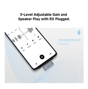 Mikrofon za Smartphone LUUCCO MiniPods K2 USB-C Wireless Lavalier Microphone Mikrofon za Smartphone - 11