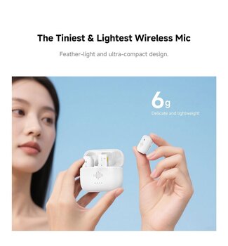 Mikrofon za Smartphone LUUCCO MiniPods K2 USB-C Wireless Lavalier Microphone Mikrofon za Smartphone - 3