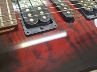 Ibanez GRX70QA-TRB Transparent Red Burst Elektrická gitara