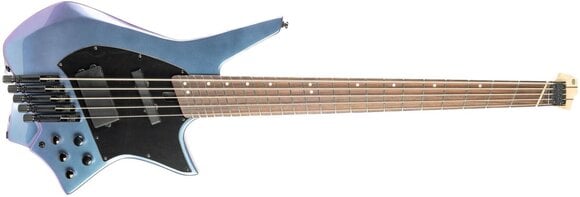 Headless bas gitara HILS Guitars HZB5 NEXT Mystic Purple Headless bas gitara - 3