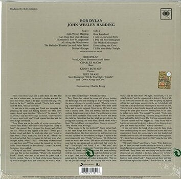 Disco de vinilo Bob Dylan - John Wesley Harding (Reissue) (LP) - 3