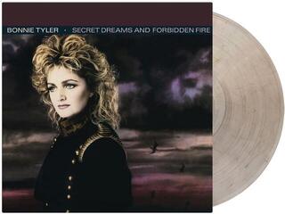 Disco de vinilo Bonnie Tyler - Secret Dreams And Forbidden Fire (Reissue) (40th Anniversary/Numbered/Limited Edition) (Crystal Clear/Black Marble Coloured) (180 g) (LP) - 1