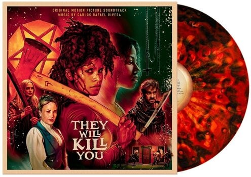 Vinylplade Carlos Rafael Rivera - They Will Kill You (O.S.T.) (Gatefold) (Satanic Splatter Coloured) (180 g) (LP) - 2