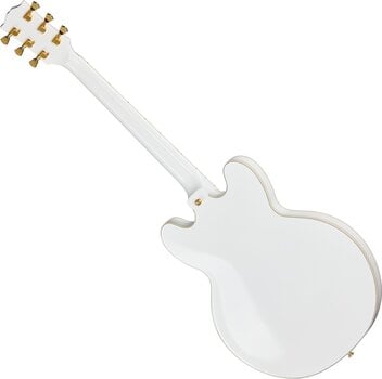 Halvakustisk guitar Epiphone Alex Lifeson 1976 ES-355 Reissue Alpine White Halvakustisk guitar - 2