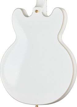 Halvakustisk guitar Epiphone Alex Lifeson 1976 ES-355 Reissue Alpine White Halvakustisk guitar - 4