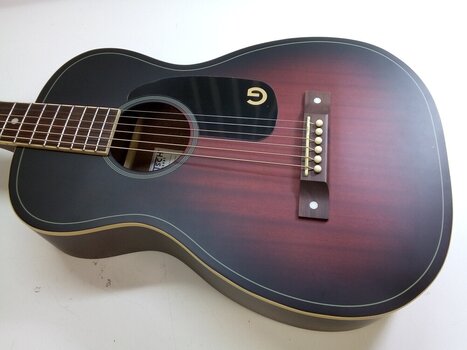 Folkgitarr Gretsch Jim Dandy Parlor WN Deep Cherry Burst Folkgitarr (Begagnad) - 4
