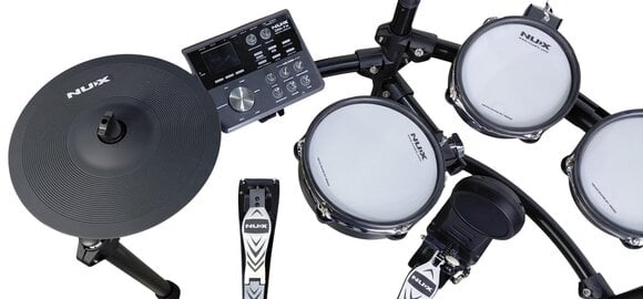 Elektronisk trommesæt Nux DM-7X Black Elektronisk trommesæt (Så godt som nyt) - 6