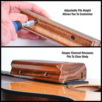 Työkalu kitaralle Nomad  Fret Beveling File (B-File) Työkalu kitaralle - 4