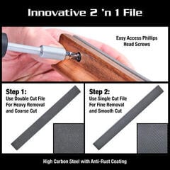 Tool for Guitar Nomad  Fret Beveling File (B-File) Tool for Guitar - 4