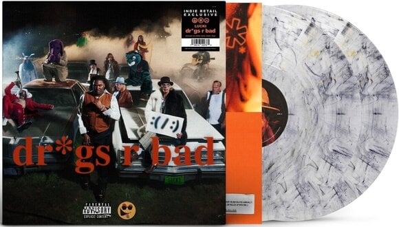 Disco de vinil Lucki - Dr*gs R Bad (Indie Exclusive) (Limited Edition) (White Coloured) (2 LP) - 2