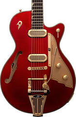 Halvakustisk gitarr Duesenberg Starplayer TV Balboa Pearl Red Halvakustisk gitarr - 3