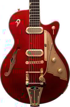 Poolakustiline kitarr Duesenberg Starplayer TV Balboa Pearl Red Poolakustiline kitarr - 4