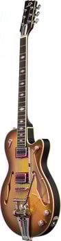 Poolakustiline kitarr Duesenberg Starplayer TV DLX Light Antique Burst Poolakustiline kitarr - 3