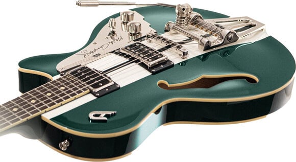 Poolakustiline kitarr Duesenberg Mike Campbell Mike Campbell 40th Anniversary Catalina-Green and White Poolakustiline kitarr - 3