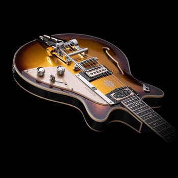 Poolakustiline kitarr Duesenberg Joe Walsh Gold Burst Poolakustiline kitarr - 3