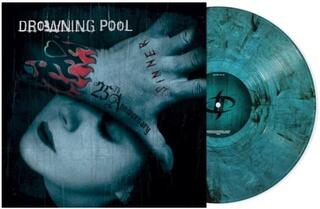 Vinylplate Drowning Pool - Sinner (25th Anniversary/Limited Edition) (Sea Blue Smoke Coloured) (LP) - 1