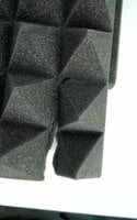 Mega Acoustic PA-PMP7 115x195x7 Dark Gray Absorptiepaneel schuim