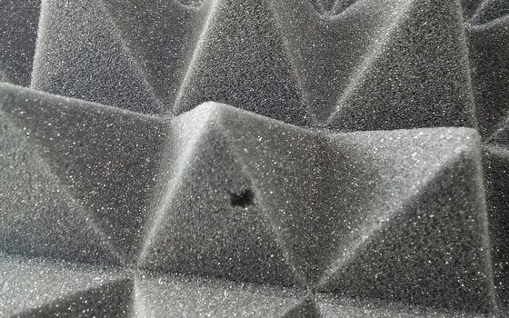 Absorptiepaneel schuim Mega Acoustic PA-PMP7 115x195x7 Dark Gray Absorptiepaneel schuim (Beschadigd) - 4