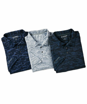 Camisa pólo Sunice Martin Coollite Mens Polo Shirt Magnesium Camo M - 3