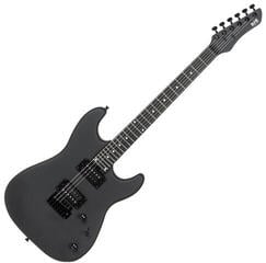 Elektromos gitár PSD Guitars SPS-100M SET Matte Black Elektromos gitár - 1