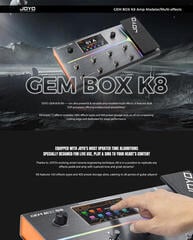 Multiefekt gitarowy Joyo GEM BOX K8 Multiefekt gitarowy - 2