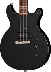 Elektrisk gitar Gibson Les Paul Junior Double Cut Ebony Elektrisk gitar - 2