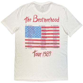 Shirt Bon Jovi The Brotherhood (Back Print) White 2XL Shirt - 2