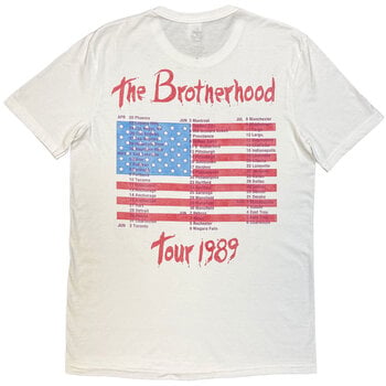 Tricou Bon Jovi The Brotherhood (Back Print) White S Tricou - 2